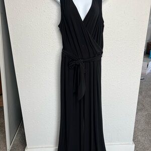 Chico's Black jumpsuit with tie